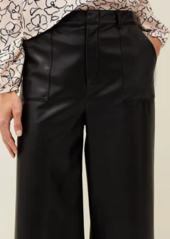 Martha Faux Leather Culottes -TrendLust Verkäufe 101378050 06 martha faux leather culottes