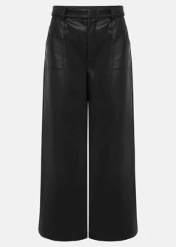 Martha Faux Leather Culottes -TrendLust Verkäufe 101378050 99 martha faux leather culottes
