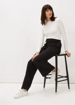 Ruth Wide Leg Jersey Trousers -TrendLust Verkäufe 101391153 04 ruth wide leg jersey trousers