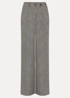 Karrie Dogtooth Wide Leg Trouser -TrendLust Verkäufe 101398725 99 karrie dogtooth wide leg trouser