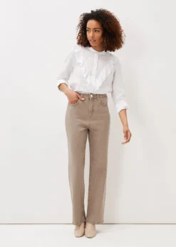 Eleyana Clay Dye Wide Leg Jean