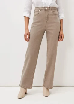 Eleyana Clay Dye Wide Leg Jean -TrendLust Verkäufe 101429150 03 eleyana clay dye wide leg jean