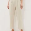 Hazel Linen Tapered Trousers