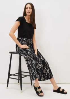Malaya Ikat Printed Culotte