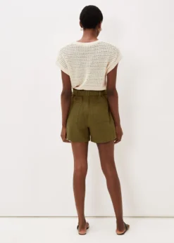 Pollie Denim Cargo Shorts -TrendLust Verkäufe 101466507 03 pollie denim cargo shorts