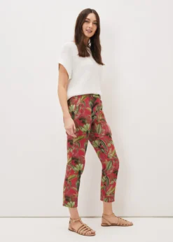 Desta Tropical Print Trouser