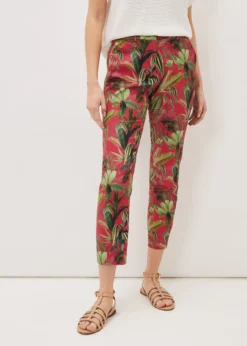 Desta Tropical Print Trouser -TrendLust Verkäufe 101468694 03 desta tropical print trouser