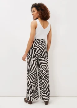 Isabelle Zebra Print Wide Leg Trouser -TrendLust Verkäufe 101472000 03 isabelle zebra print wide leg trouser