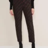 Mackenzie Geo Jacquard Tapered Trouser