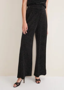 Dove Glitter Velvet Trouser -TrendLust Verkäufe 101508492 03 dove glitter velvet trouser
