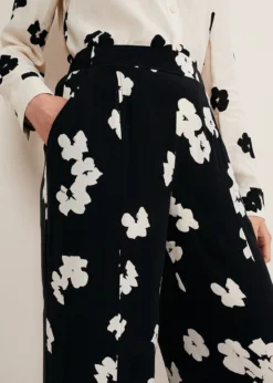 Rae Floral Wide Leg Trouser -TrendLust Verkäufe 101509050 03 rae floral wide leg trouser