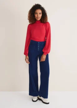 Magsie Corduroy Wide Leg Jeans