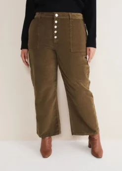 Karlie Button Through Corduroy Jeans -TrendLust Verkäufe 101516461 03 karlie button through corduroy jeans