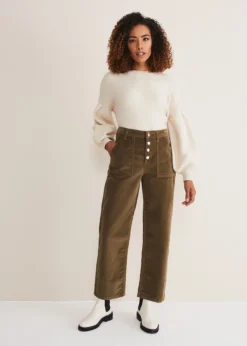 Karlie Button Through Corduroy Jeans -TrendLust Verkäufe 101516461 06 karlie button through corduroy jeans