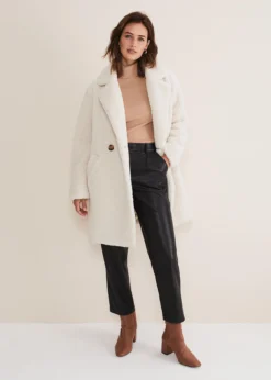 Rya Pleather Straight Leg Trouser -TrendLust Verkäufe 101518050 08 rya pleather straight leg trouser