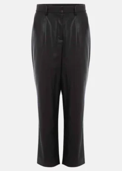 Rya Pleather Straight Leg Trouser -TrendLust Verkäufe 101518050 99 rya pleather straight leg trouser