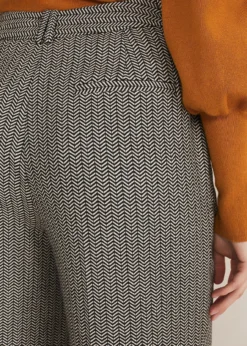 Nouria Herringbone Tapered Trouser -TrendLust Verkäufe 101520843 05 nouria herringbone tapered trouser