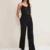 Elandra Wide Leg Tux Trousers