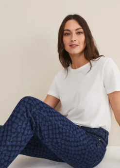 Petra Heart Straight Leg Jeans -TrendLust Verkäufe 101557495 04 petra heart straight leg jeans