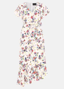 Lorel Floral Asymmetric Hem Dress -TrendLust Verkäufe 200217931 99 lorel floral asymmetric hem dress