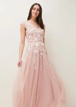 Henriette Flower Maxi Dress -TrendLust Verkäufe 206231319 03 henriette flower maxi dress