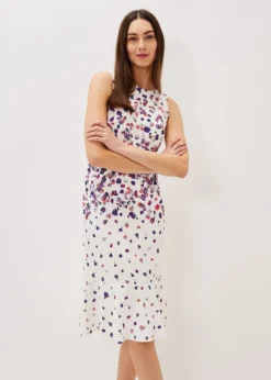 Dahlia Ditsy Floral Fitted Dress