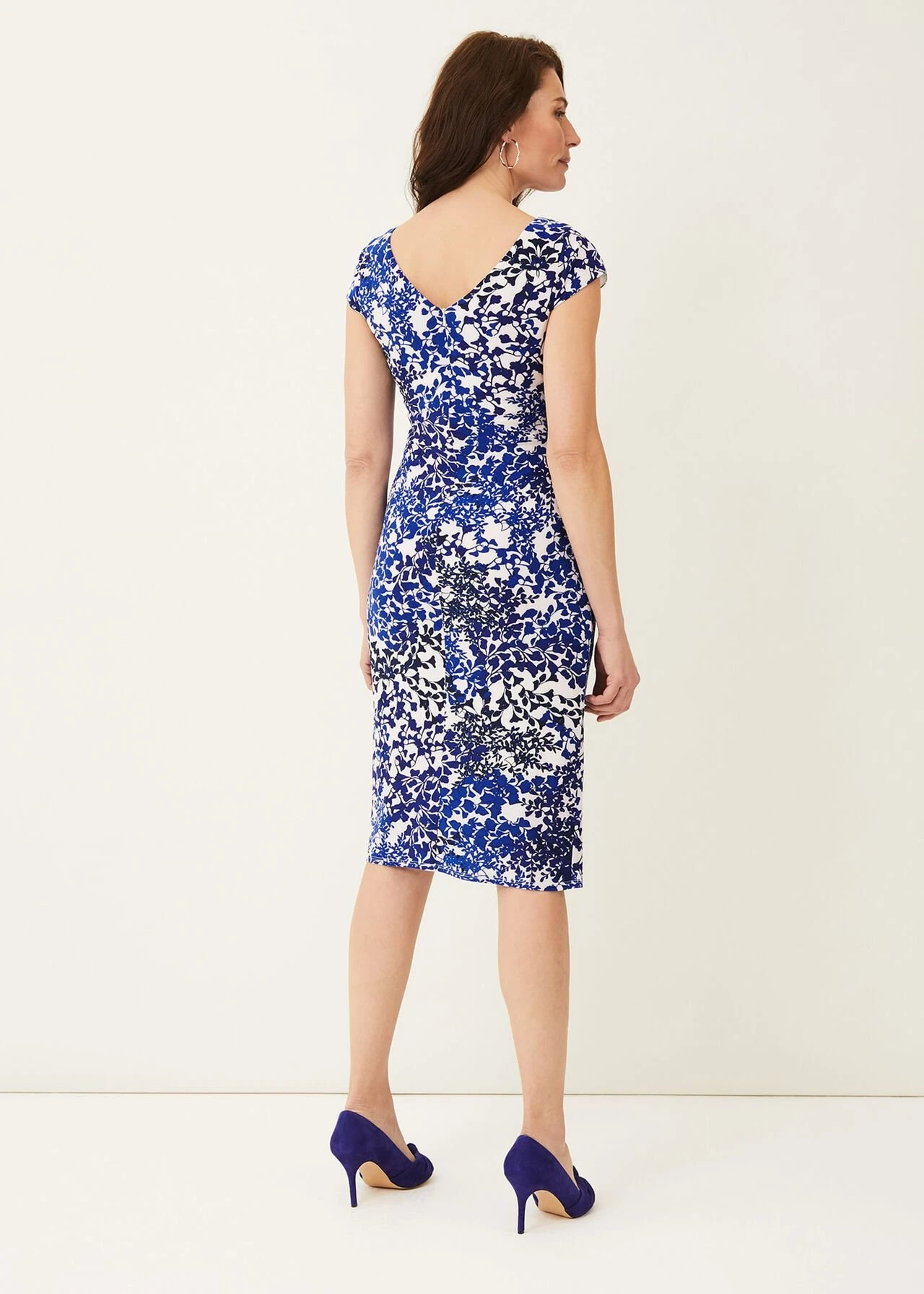 Arielle Contrast Print Jersey Dress 2 Arielle Contrast Print Jersey Dress – Bild 2