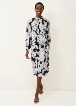 Ella Floral Print Dress