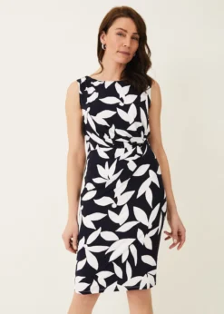 Ciera Leaf Print Dress -TrendLust Verkäufe 220382287 03 ciera leaf print dress