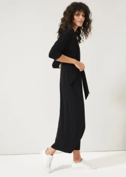 Cindy Tie Front Jersey Dress -TrendLust Verkäufe 220415050 05 cindy tie front jersey dress