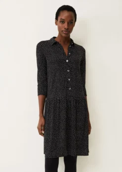 Mina Spot Print Shirt Dress -TrendLust Verkäufe 220440725 03 mina spot print shirt dress