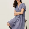 Danica Linen Swing Dress