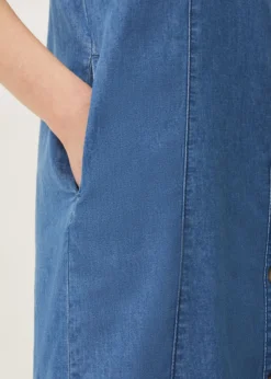 Kiah Puff Sleeve Denim Dress -TrendLust Verkäufe 220462354 05 kiah puff sleeve denim dress