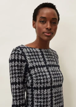 Amani Houndstooth Check Tunic Dress -TrendLust Verkäufe 220478938 04 amani houndstooth check tunic dress