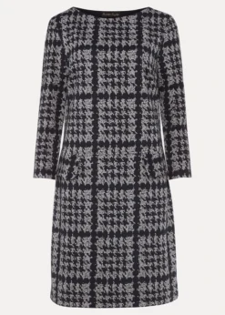 Amani Houndstooth Check Tunic Dress -TrendLust Verkäufe 220478938 99 amani houndstooth check tunic dress