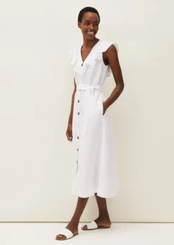 Jemima Linen Shirt Dress