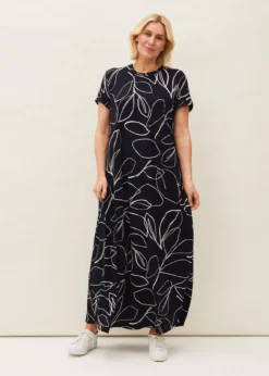 Fifi Floral T-Shirt Maxi Dress