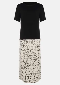Fae Colourblock Spot Dress -TrendLust Verkäufe 220528836 99 fae colourblock spot dress