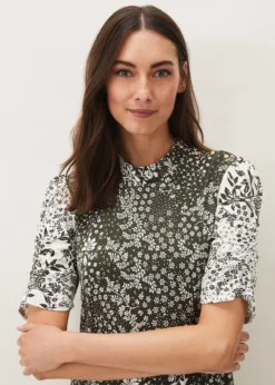 Alva Mixed Print Dress -TrendLust Verkäufe 220550820 04 alva mixed print dress