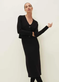 Anja Knitted Dress And Cardigan Co-Ord