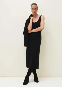 Anja Knitted Dress And Cardigan Co-Ord -TrendLust Verkäufe 220601050 06 anja knitted dress and cardigan co ord