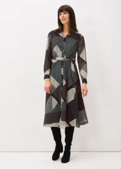 Alaina Print Shirt Dress 10 Alaina Print Shirt Dress -TrendLust Verkäufe 220622493 04 alaina print shirt dress