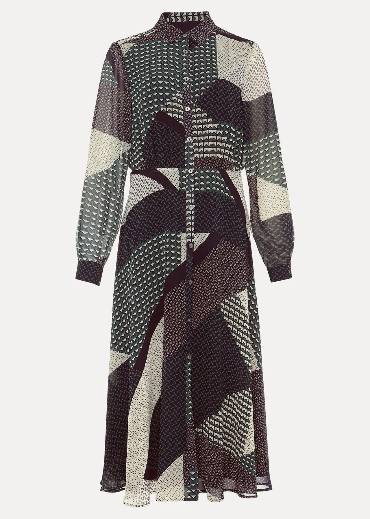 Alaina Print Shirt Dress 7 Alaina Print Shirt Dress – Bild 7