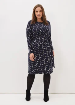 Ally Abstract Print Dress -TrendLust Verkäufe 220623351 06 ally abstract print dress