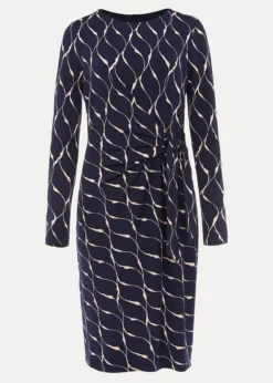 Ally Abstract Print Dress -TrendLust Verkäufe 220623351 99 ally abstract print dress