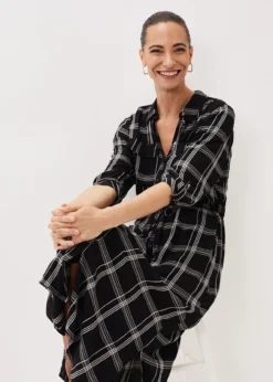 Bernadette Check Midi Dress -TrendLust Verkäufe 220665230 06 bernadette check midi dress