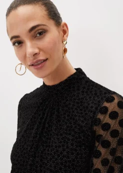 Sevina Spot Tunic Dress -TrendLust Verkäufe 220681050 04 sevina spot tunic dress