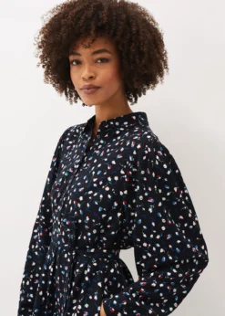 Alexandra Ditsy Print Shirt Dress -TrendLust Verkäufe 220721287 04 alexandra ditsy print shirt dress