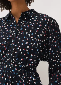 Alexandra Ditsy Print Shirt Dress -TrendLust Verkäufe 220721287 05 alexandra ditsy print shirt dress