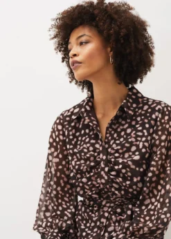 Libby Spot Print Midi Dress -TrendLust Verkäufe 220722327 04 libby spot print midi dress